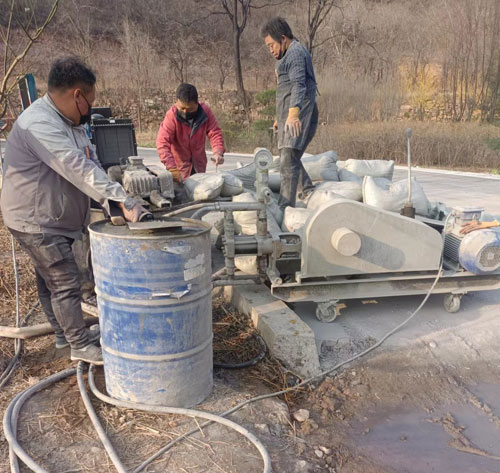 滁州路面下沉注浆